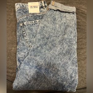 GARAGE Womens High Rise 80’s Mom Jeans blue